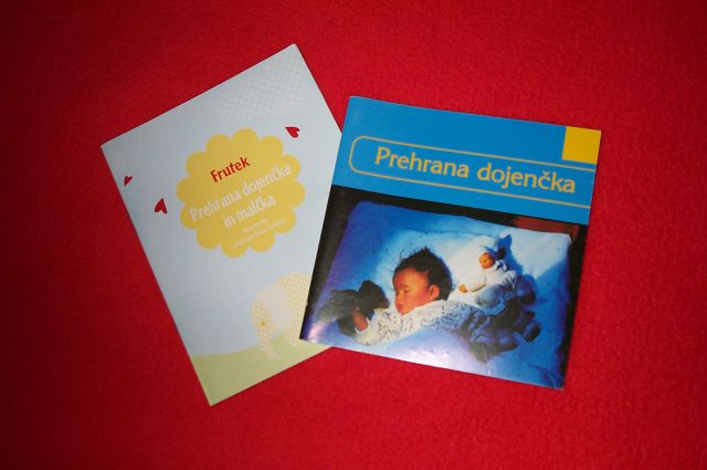 Brošuri o prehrani dojenčka in malčka-PODARIM