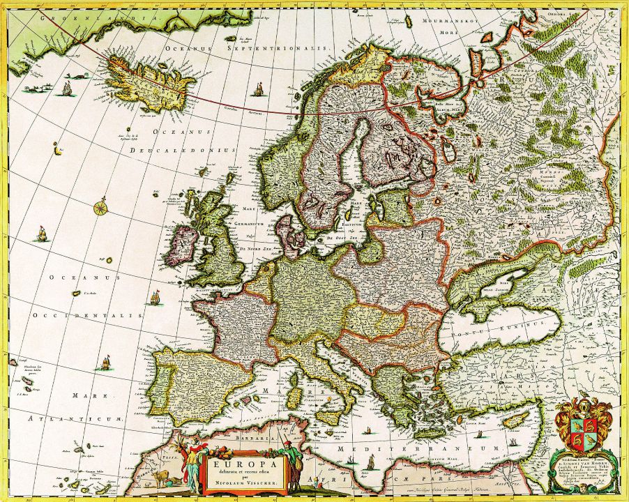Starinski zemljevidi - foto povečava