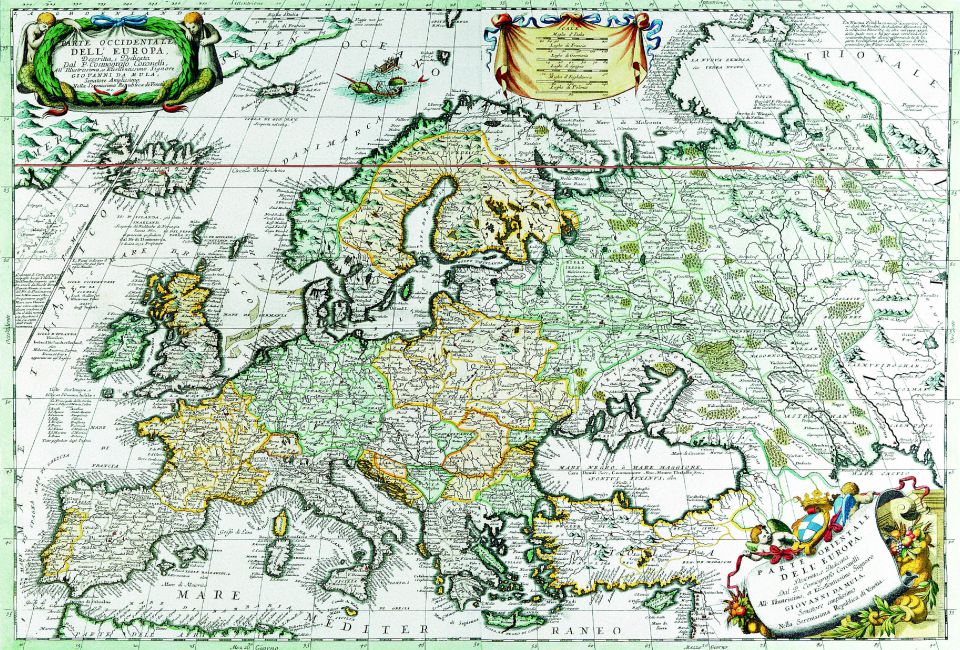 Starinski zemljevidi - foto povečava