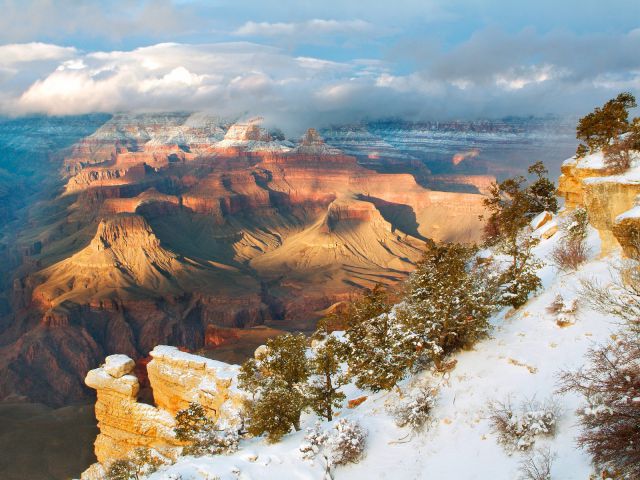 Arizona - Clearing Winter, Grand Canyon National Park