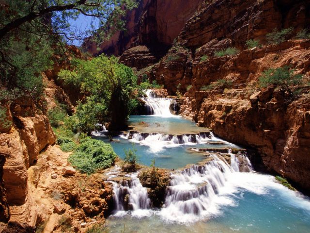 Arizona - Travertine Pools, Havasu Canyon