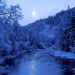 California - By the Light of the Moon, Scott River, Klamath National Forest