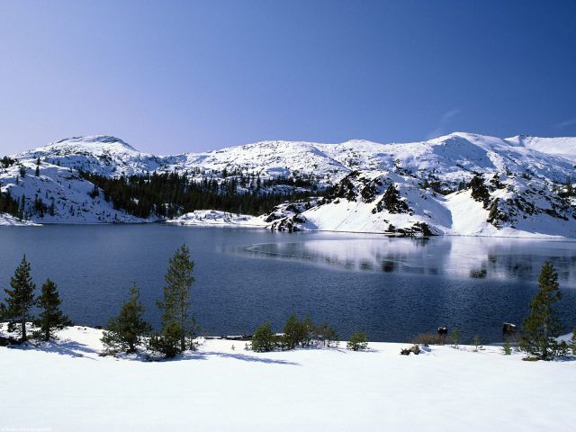 California - Emerging Winter, Yosemite National Park