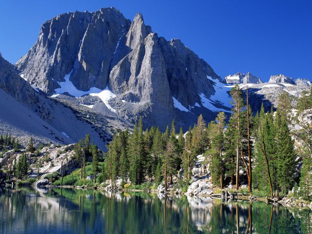 California - First Lake, Sierra Nevada Range