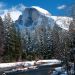 California - Half Dome in Winter, Yosemite National Park