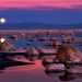 California - Moonrise at Mono Lake