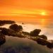 California - Orange Sunset, Verdes Peninsula