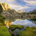 California - Pee Wee Lake, Sierra Nevada Mountains