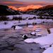 Colorado - Winter Sunrise Over Big Thompson River, Rocky Mountain National Park