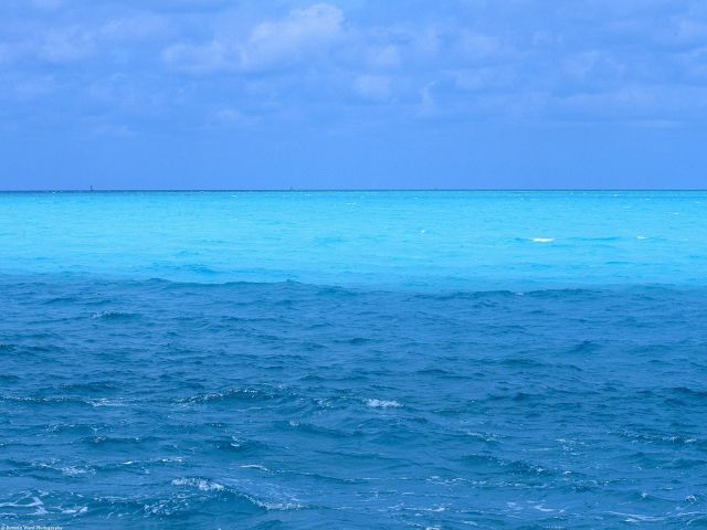 Hawaii - Layers of Blue Ocean
