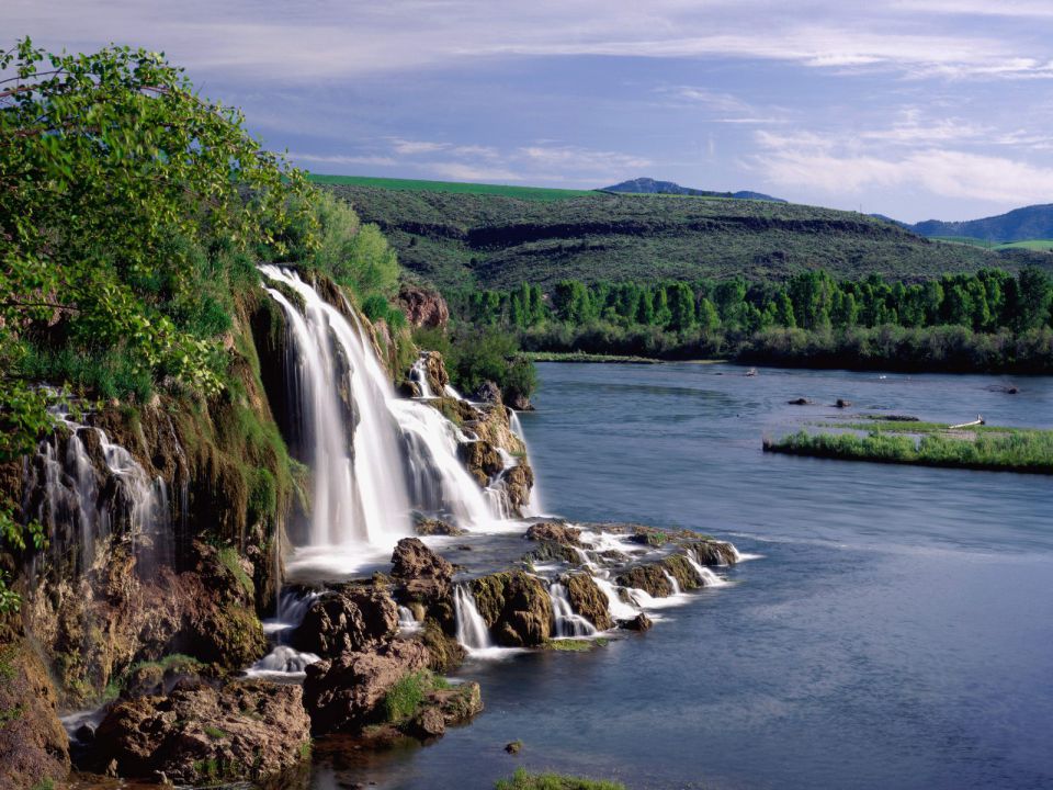 Idaho - Fall Creek Falls and Snake River