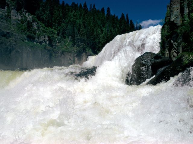 Idaho - Upper Falls, Henrys Fork