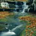 Illinois - Waterfall Near LaSalle Canyon, Starved Rock State Park