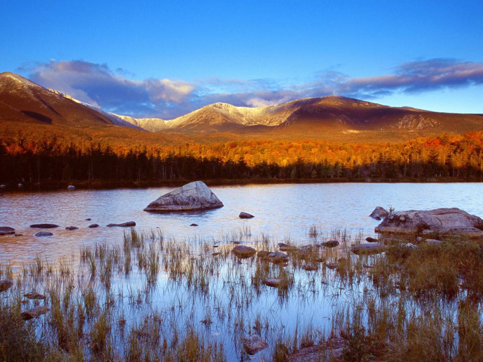 Maine - Sandy Stream Pond at Sunrise, Baxter State Park