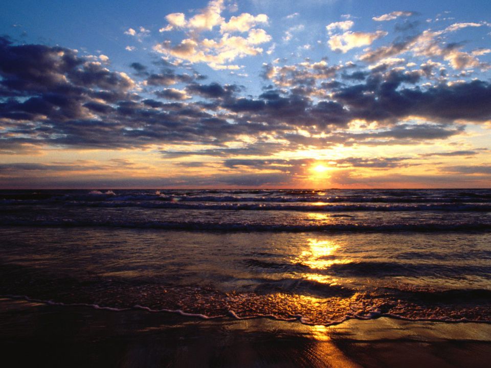 Michigan - Evening Glory, Lake Michigan