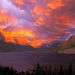Montana - Sunrise Over St Mary Lake, Glacier National Park