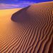 New Mexico - Gypsum Sand Dunes in Evening Light