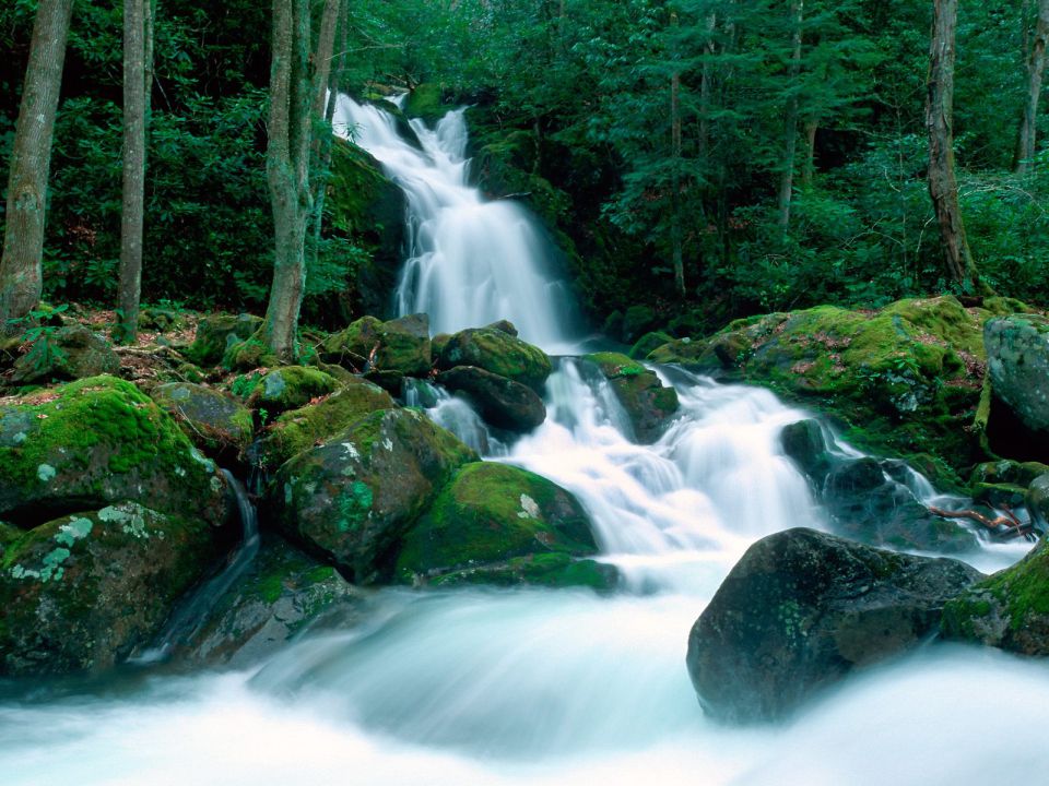 North Carolina - Mouse Creek Falls, Great Smoky Mountains