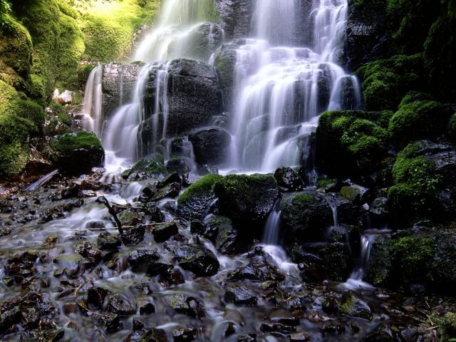 Oregon - Fairy Falls, Columbia Gorge