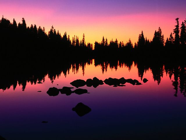 Oregon - Lake Russell Cascades