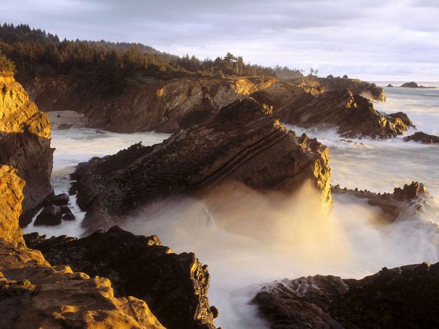 Oregon - Shore Acres State Park, Coos County