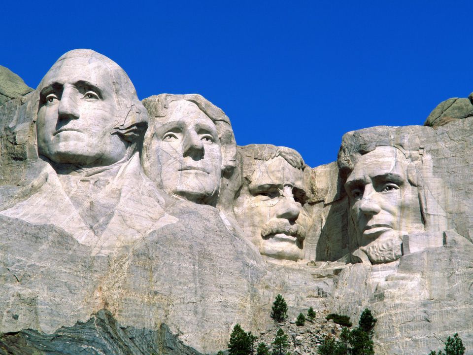 South Dakota - Presidential Portraits, Mount Rushmore National Monument
