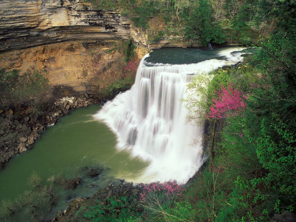 Tennessee - Burgess Falls in Early Spring