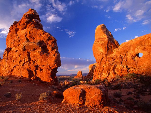 Utah - Turret Arch, Arches National Park