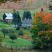 Vermont - Sleepy Hollow Farm in Autumn, Woodstock