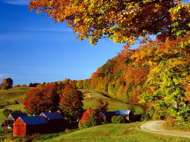 Vermont - Woodstock in Autumn