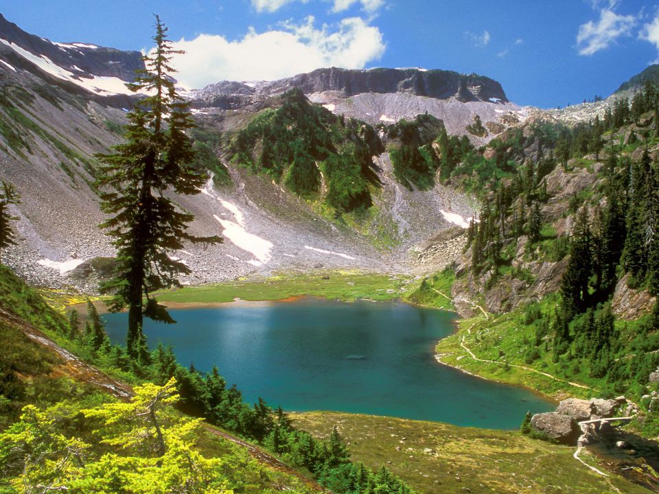 Washington - Alpine Jewel, Bagley Lake, Mount Baker Wilderness