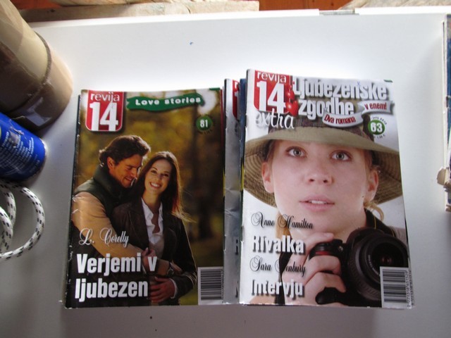 Knjige, romani - foto