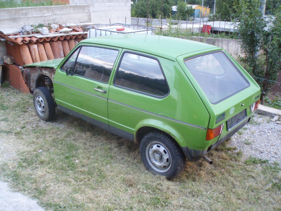 Vw golf mk1 projekt - foto povečava