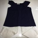 H&M majčka vel.122-128,legice vel.122-7 €