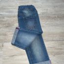 Jeans kapri hlače vel.