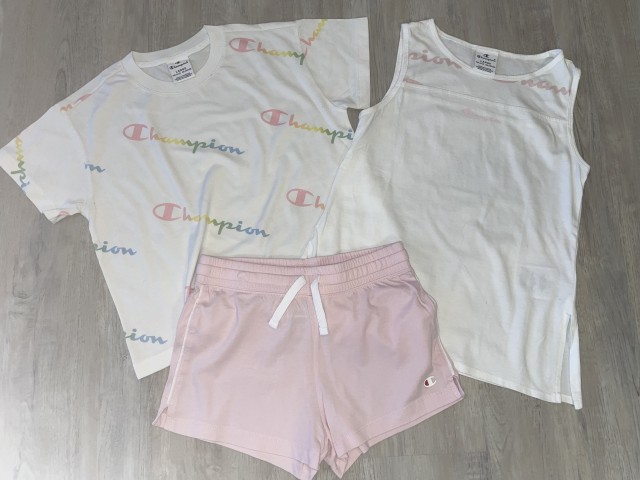 Champion majčki in kratke hlače vel.150-155-20 €