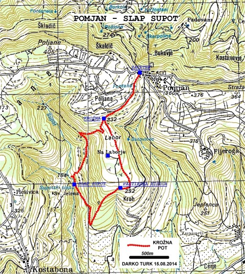 POT ZA SRCE: POMJAN-SLAP SUPOT-POMJAN