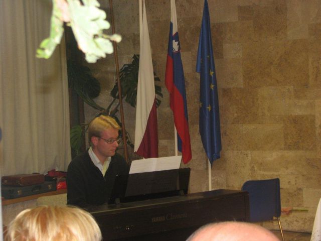 Pianist in skladatelj Gašper Jereb