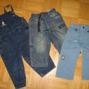 3 fantovske jeans hlače št. 86