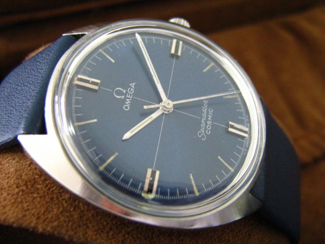 Blue Omega Seamaster Cosmic  - foto