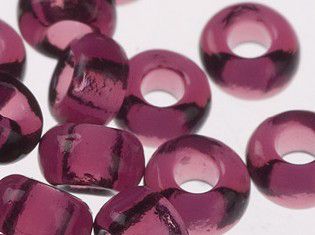 Rocailles perle 2,2 in 2,6 mm - prosojne - foto povečava