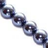 Steklene perle,6mm, modre, 50 kos, 1,15 evra