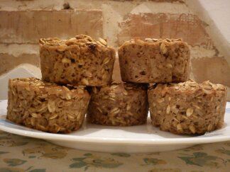 Jabolčni muffini s cimetom - foto povečava