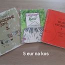 začetnica za klavir, slovenske narodne pesmi, začetnica za kitaro