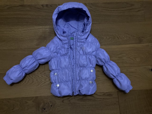 Benetton bunda, puhovka 100cm 4 leta