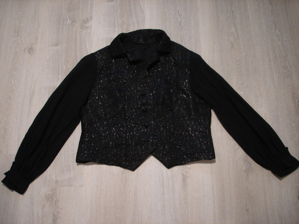 svetleča jaknica, kratka, telirana M...6€
