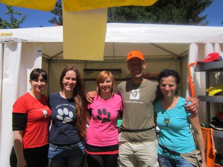 Stojnica na Maratonu treh src v Radencih, 18. 5. 2013