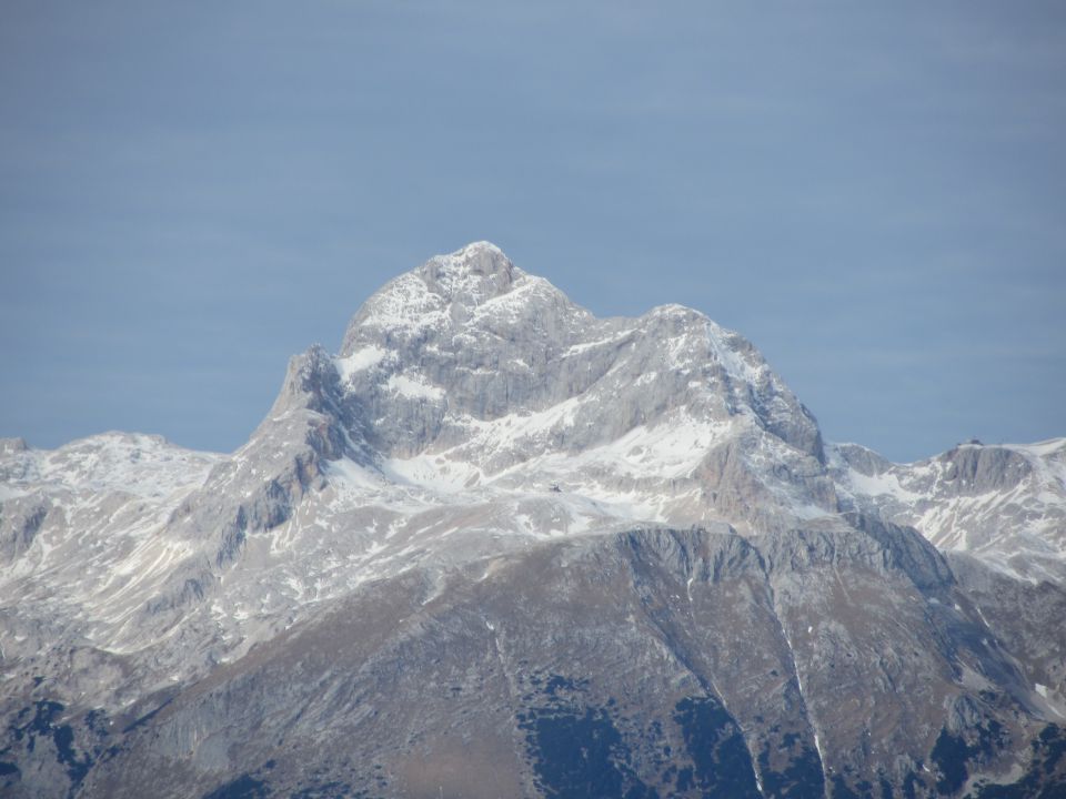 Mogočna gora - pogled s Šavnika