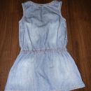 *jeans oblekica okaidi št. 5 (108 cm)