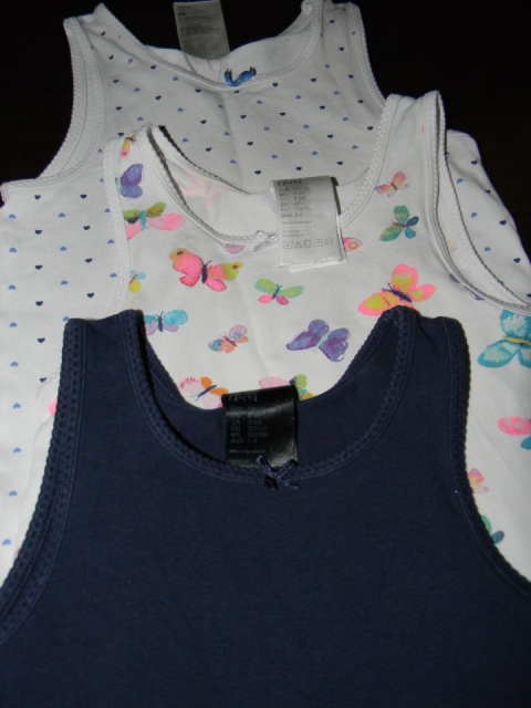 Spodnje majčke h&m št.110/116